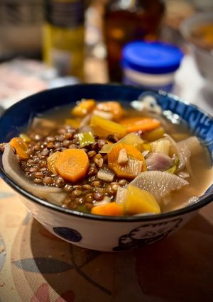 Une photo de Soupe aux légumes d’hiver