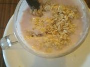Una foto de leche de quinoa