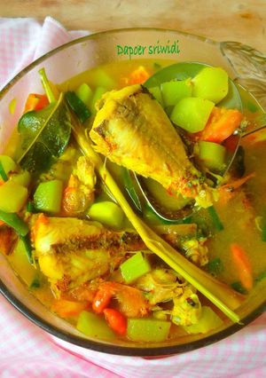 Foto resep Sup ikan sulir labu siam