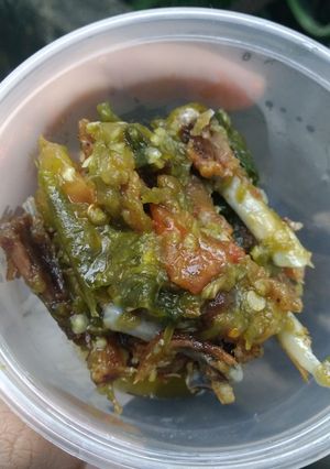 Foto resep Ayam goreng sambal ijo
