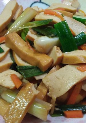 醬香豆乾 的食譜成品照片