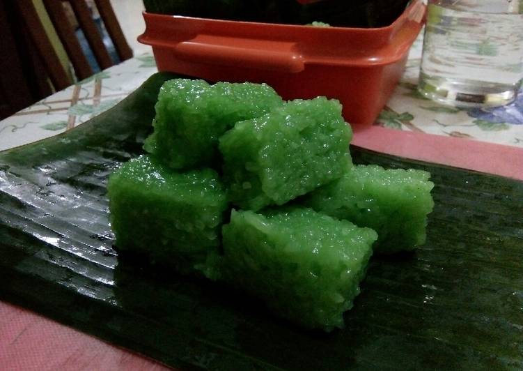 Resep Wajik Hijau Anti Gagal