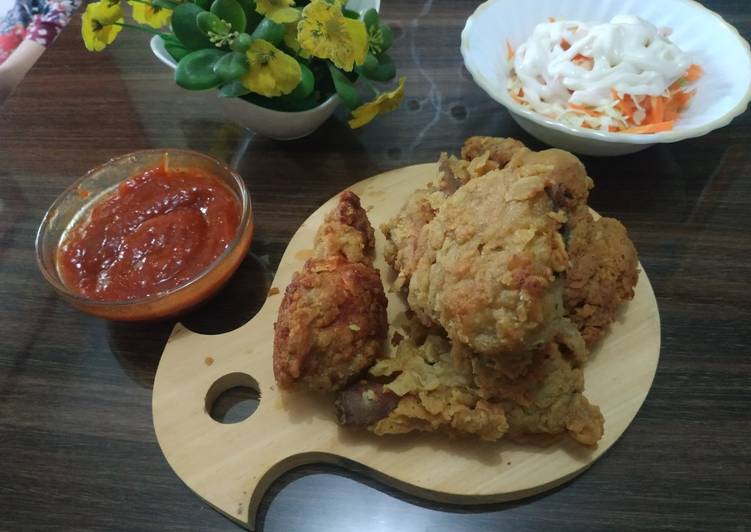 Bagaimana Membuat Korean Fried Chicken Anti Gagal