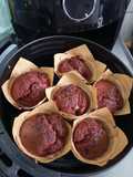 Muffins de remolacha y cacao en freidora de aire o horno!!