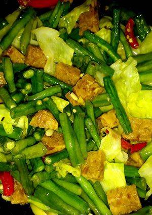 Foto resep Tumis Kacang Panjang