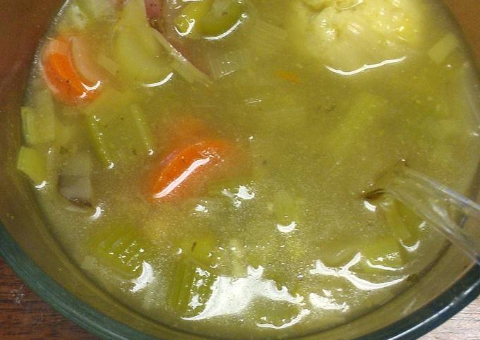 Chicken Matzah Ball Soup