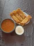 हेल्दी डोसा और सांभर (Healthy dosa sambhar recipe in Hindi)