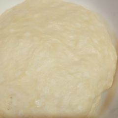 Eggless basic dough (pizza dough) A picture of Eggless basic dough (pizza dough).