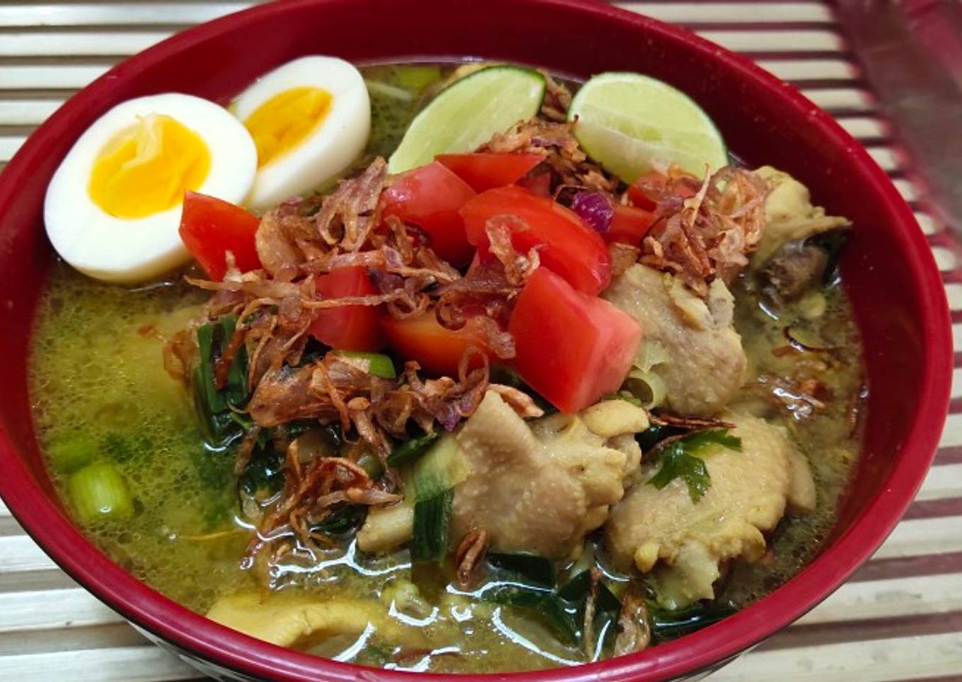 Soto bening enak dan sehat