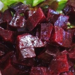 A picture of Roasted beets.