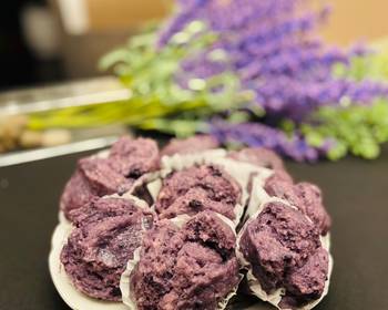 Ultimate Make Recipe Ube steam cake Savory Delicious