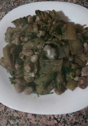Une photo de Salade de fève