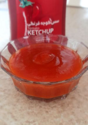 عکسی از دستور سس قرمز