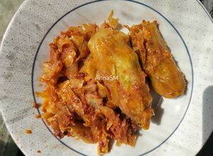 O poză a rețetei Sarmale cu carne de porc.