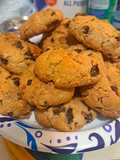 Cookies de aveia e passas