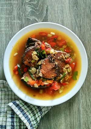 Foto resep Ikan Tongkol Kuah Segar Pedas