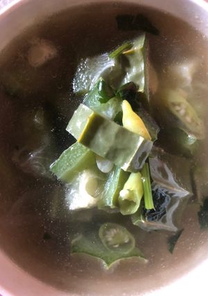 Foto resep Sayur bening gambas