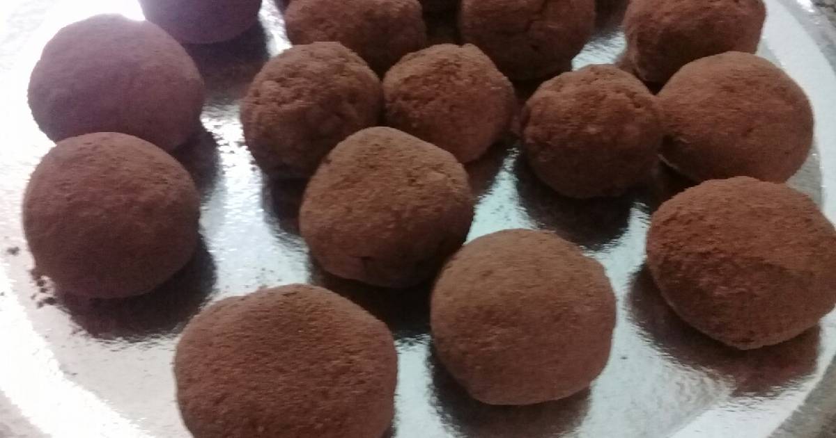 Trufas De Mi Abuela Mar A Receta De Maria Florencia Fonseca Cookpad