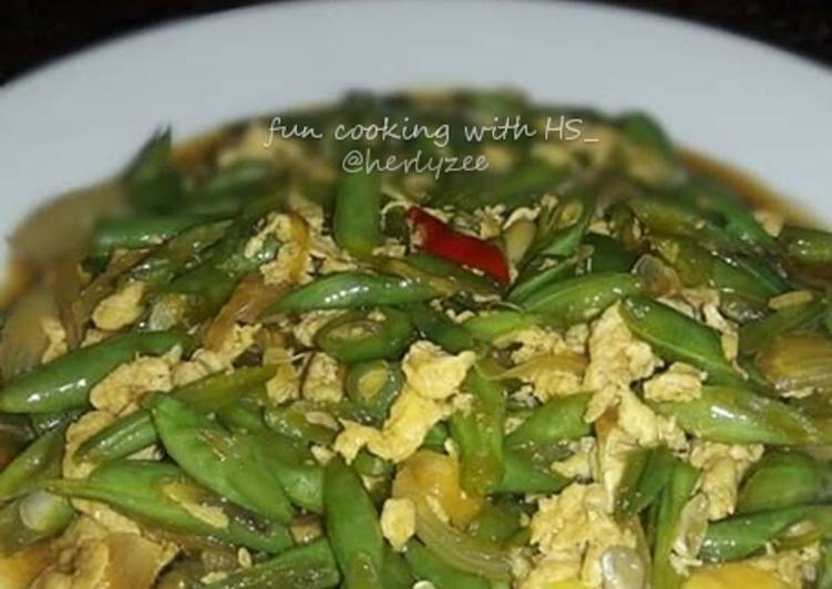 Buncis Oseng Telur