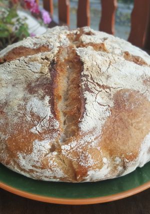 Rozsos, kovászos kenyér recept fotója