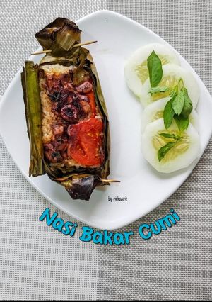 Foto resep 273. Nasi Bakar Cumi