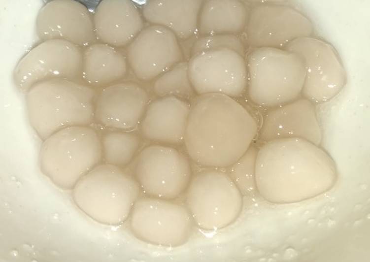 Resep White boba, Bisa Manjain Lidah