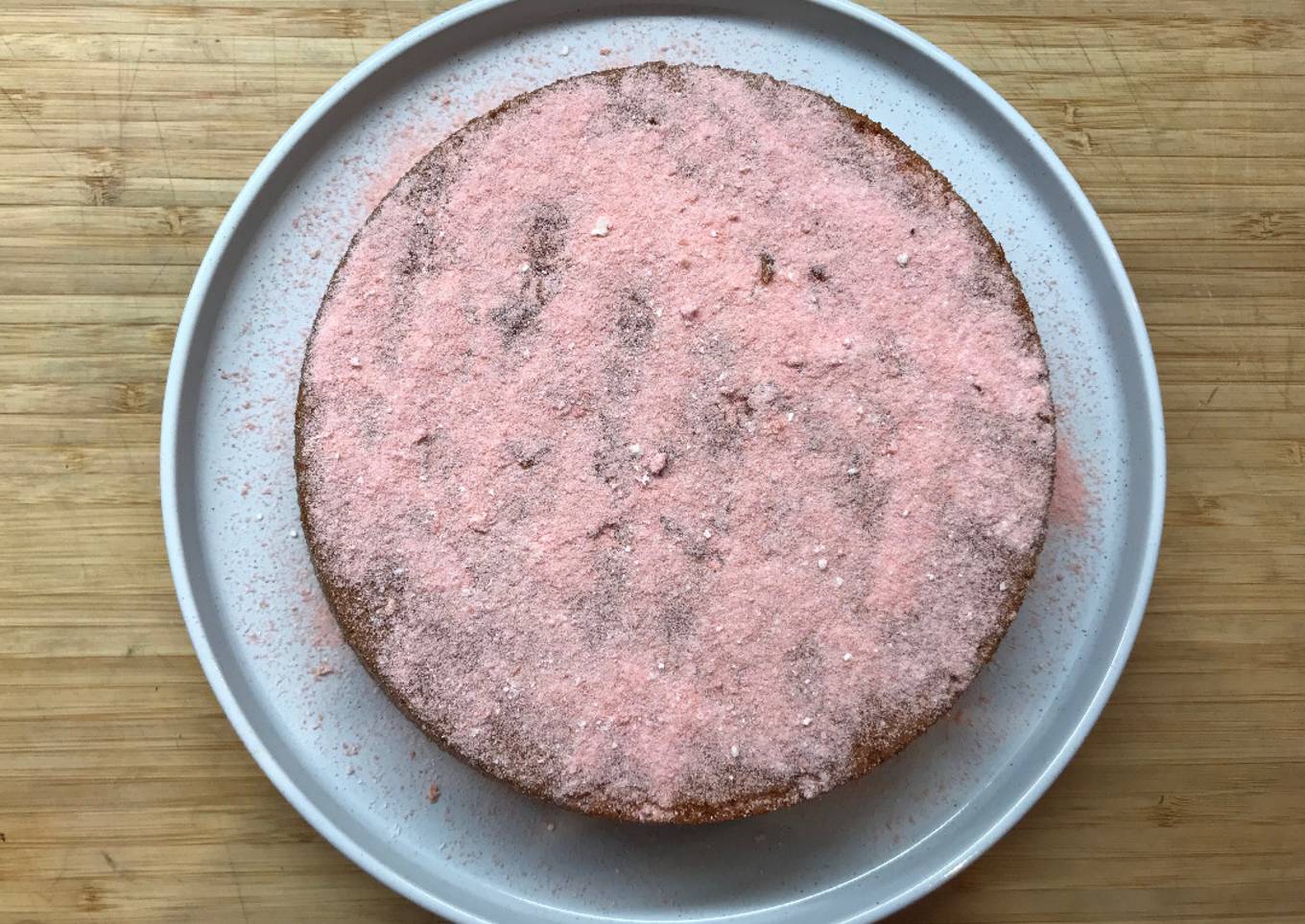 Fondant aux Biscuits roses de Reims