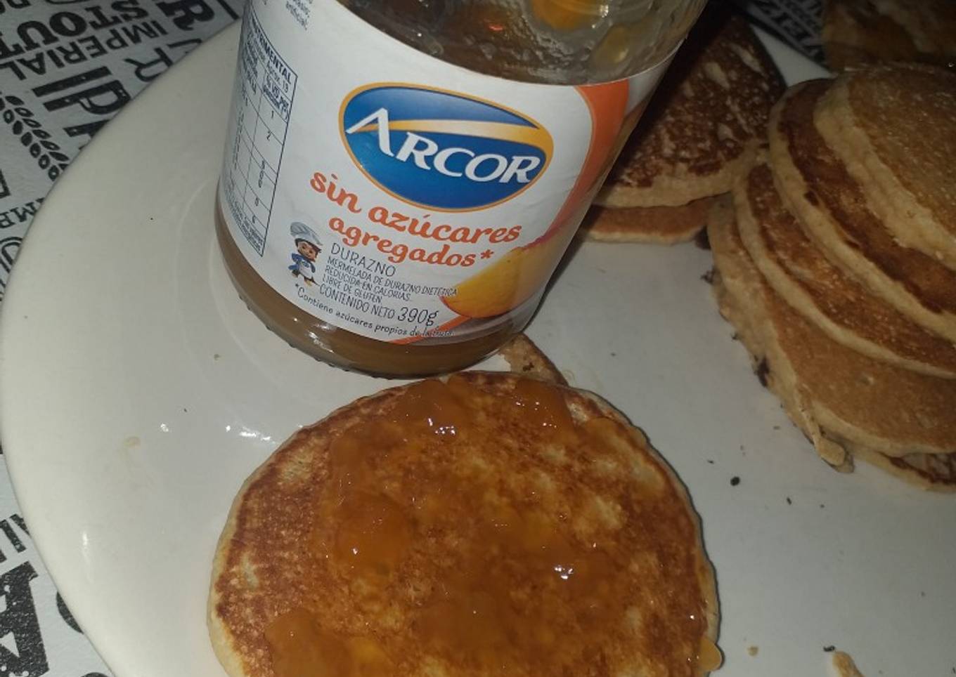Hotcake de avena