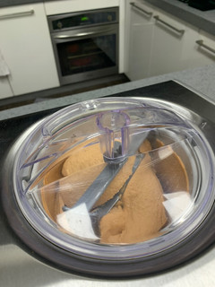 A picture of Creamy Thai Milk Tea Ice Cream.