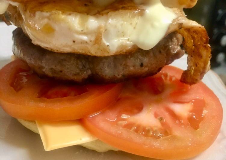 Steps to Prepare Speedy Burger with a twist