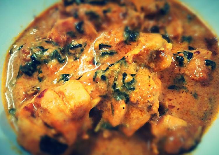 Quick and Easy Methi chicken