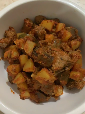 Cara Gampang Membuat Resep Sambal goreng ati kentang (plus santan) yang Enak Banget Anti Ribet, Menggugah Selera