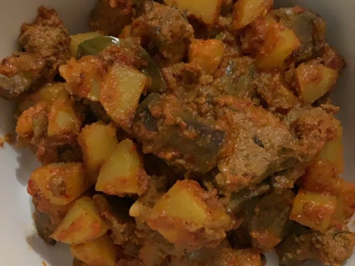 Cara Gampang Membuat Resep Sambal goreng ati kentang (plus santan) yang Enak Banget Anti Ribet, Menggugah Selera