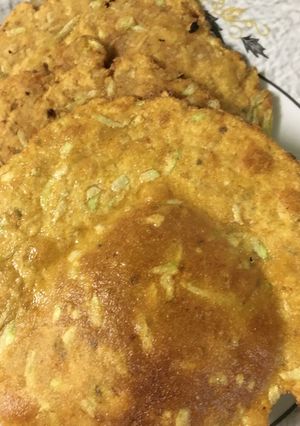 A picture of Lauki ki puri.