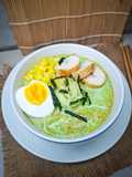 Matcha Chicken Ramen