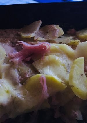 Una foto de Estofado de papas al horno