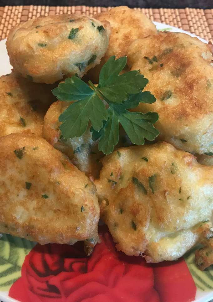 Una foto de Buñuelos de bacalao