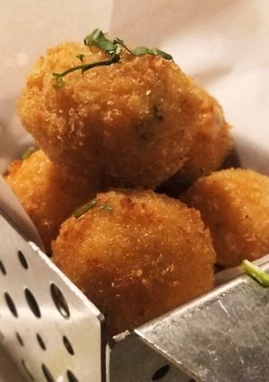 A picture of Arancini (Eggless).