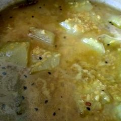 A picture of Bottle gourd mung dal.