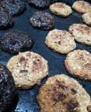 Galletitas de avena, frutos secos y coco