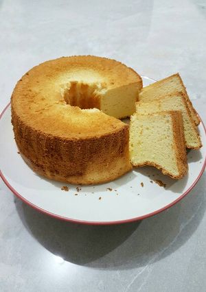 Foto resep Cheddar cheese chiffon cake