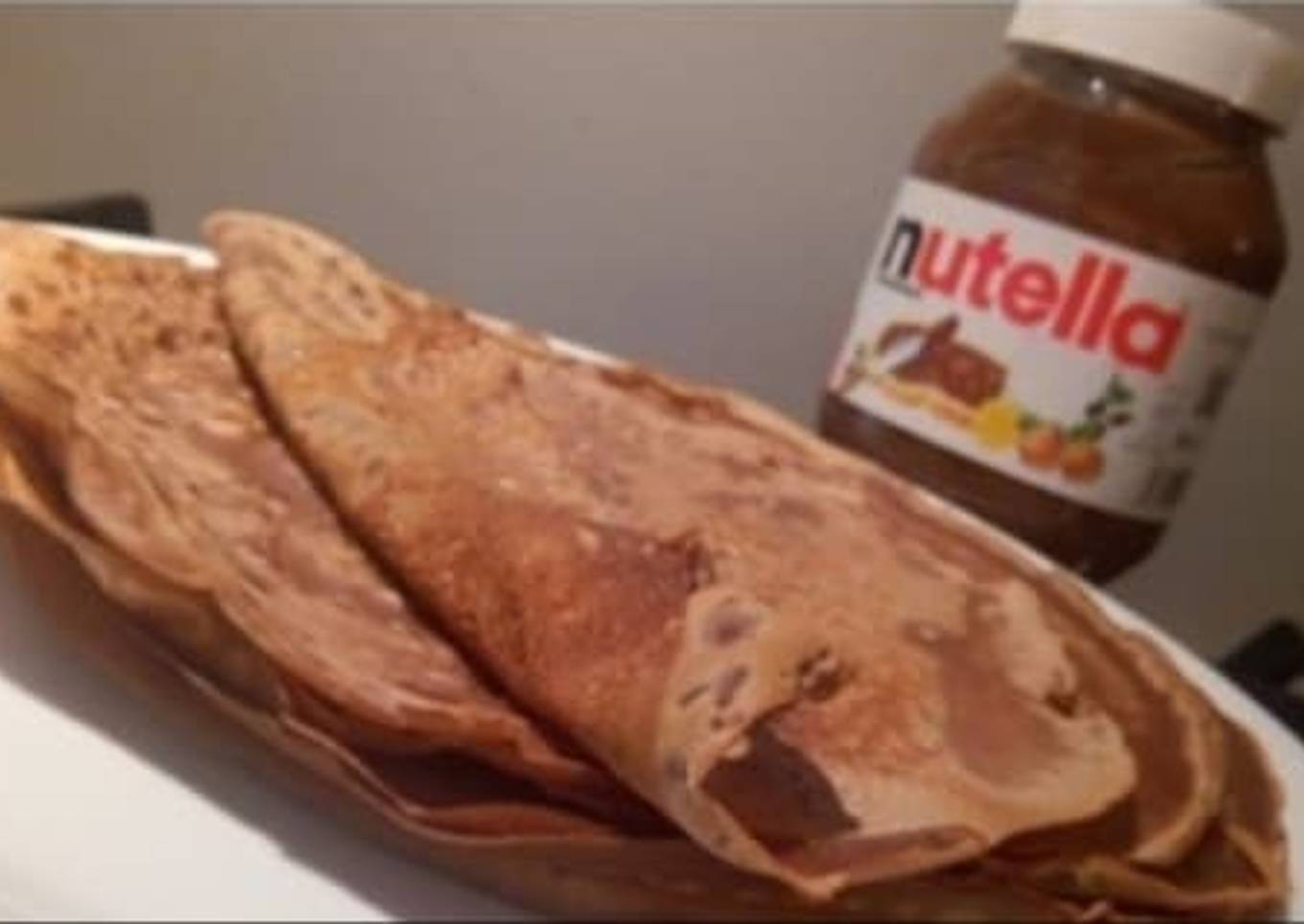 Crêpes au Nutella