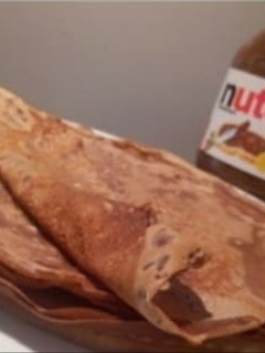 Une photo de Crêpes au Nutella