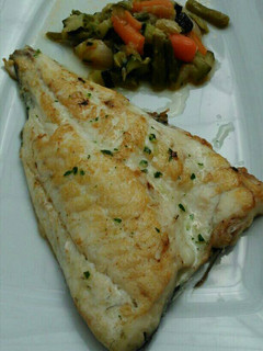 Una foto de Filete de dorada a la plancha