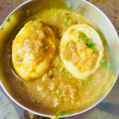 Egg curry A picture of Egg curry.