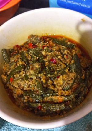 Foto resep Tumis Terong kacang santan