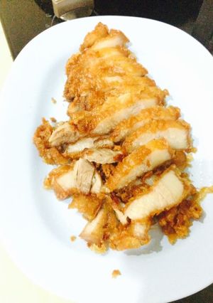 รูปของ สามชั้นทอดกรอบ