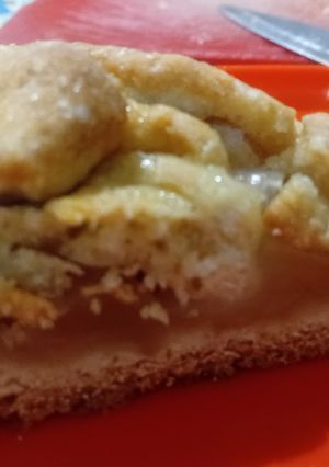 Una foto de Pastel de manzana y jengibre