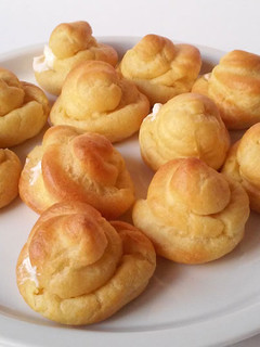 Una foto de Profiteroles de nata