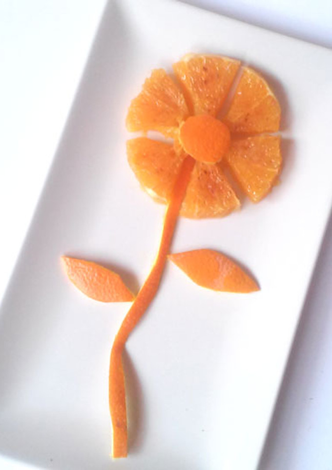 Una foto de Flor de naranja